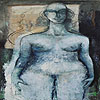 Die blaue Frau